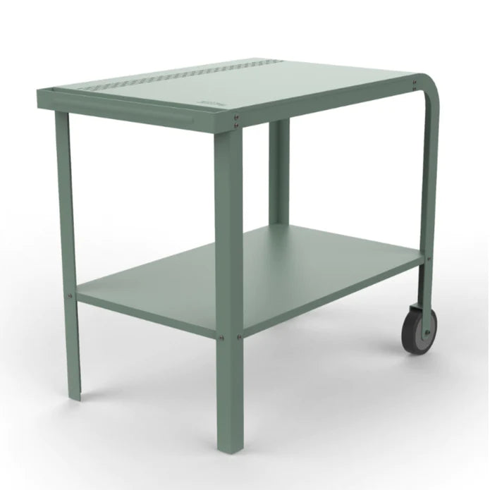 ZiiPa Vallone Garden Trolley with Shelf – Eucalyptus