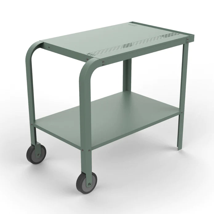 ZiiPa Vallone Garden Trolley with Shelf – Eucalyptus