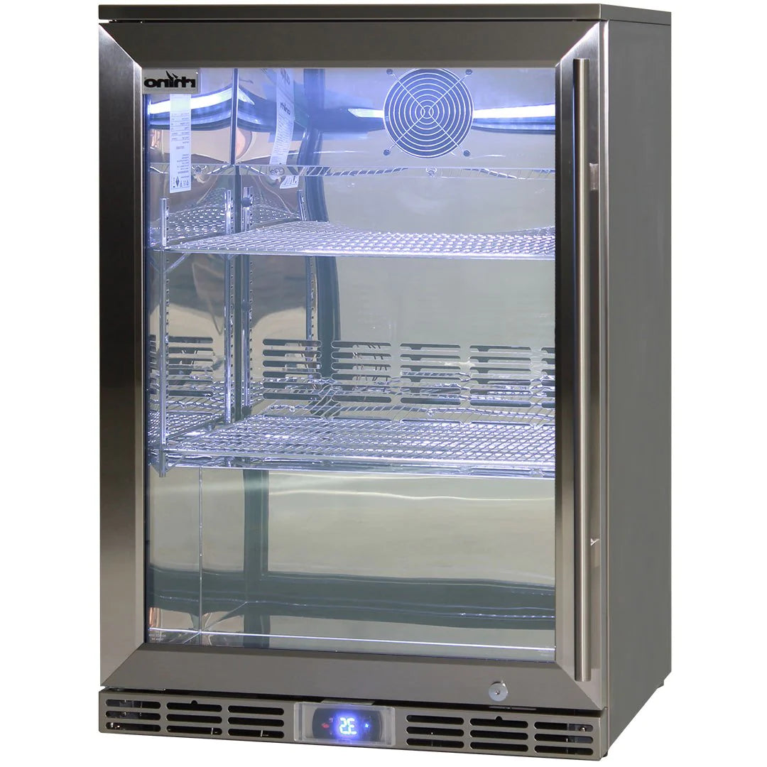 Rhino Alfresco 129L Glass Door Bar Fridge