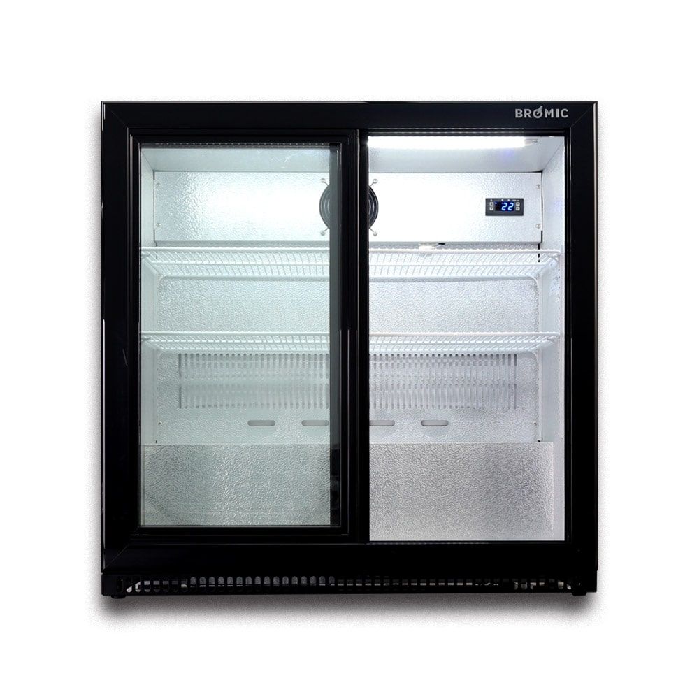 Bromic 190L Commercial Sliding Door Bar Fridge