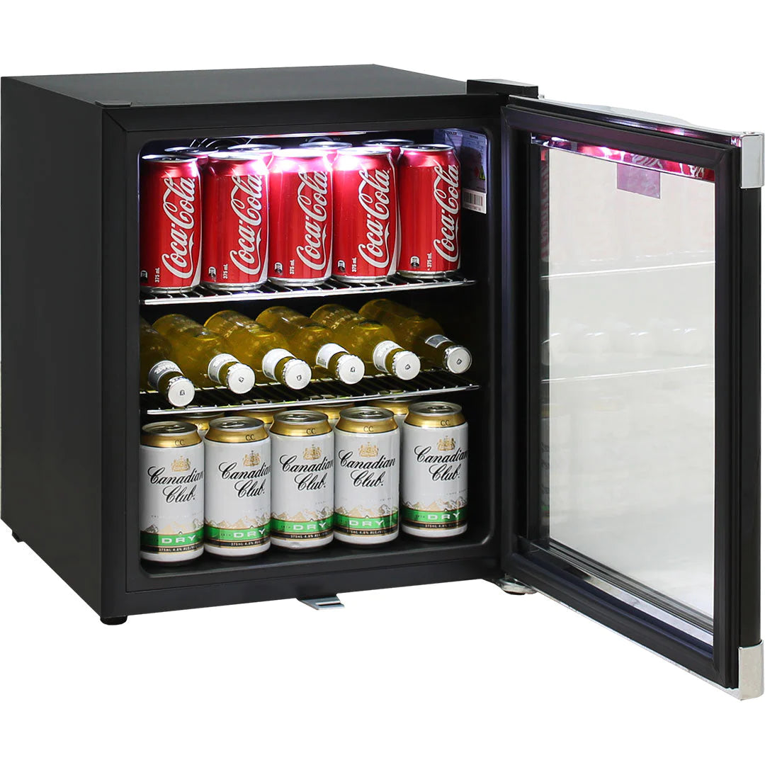 Schmick Tropical Glass Door Mini Bar Fridge - 38 Cans