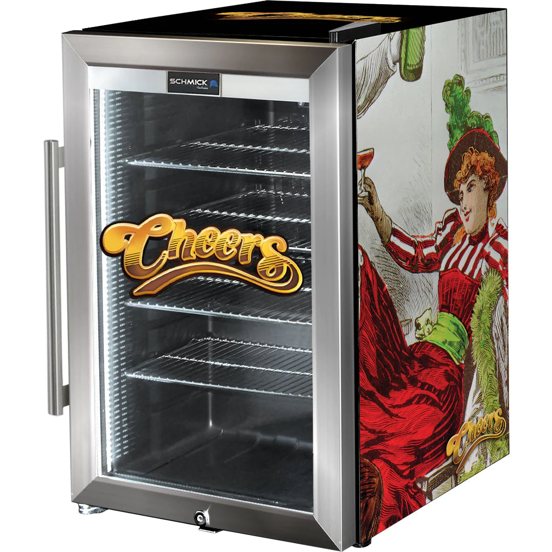 Cheers Branded Glass Door 70L Bar Fridge