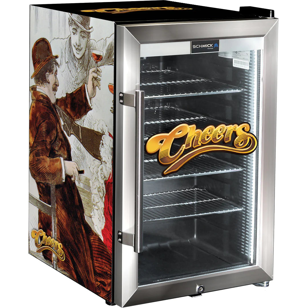 Cheers Branded Glass Door 70L Bar Fridge