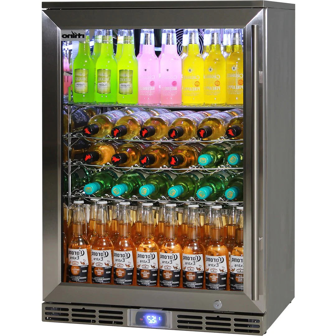 Rhino Alfresco Outdoor Single Door 138L Bar Fridge