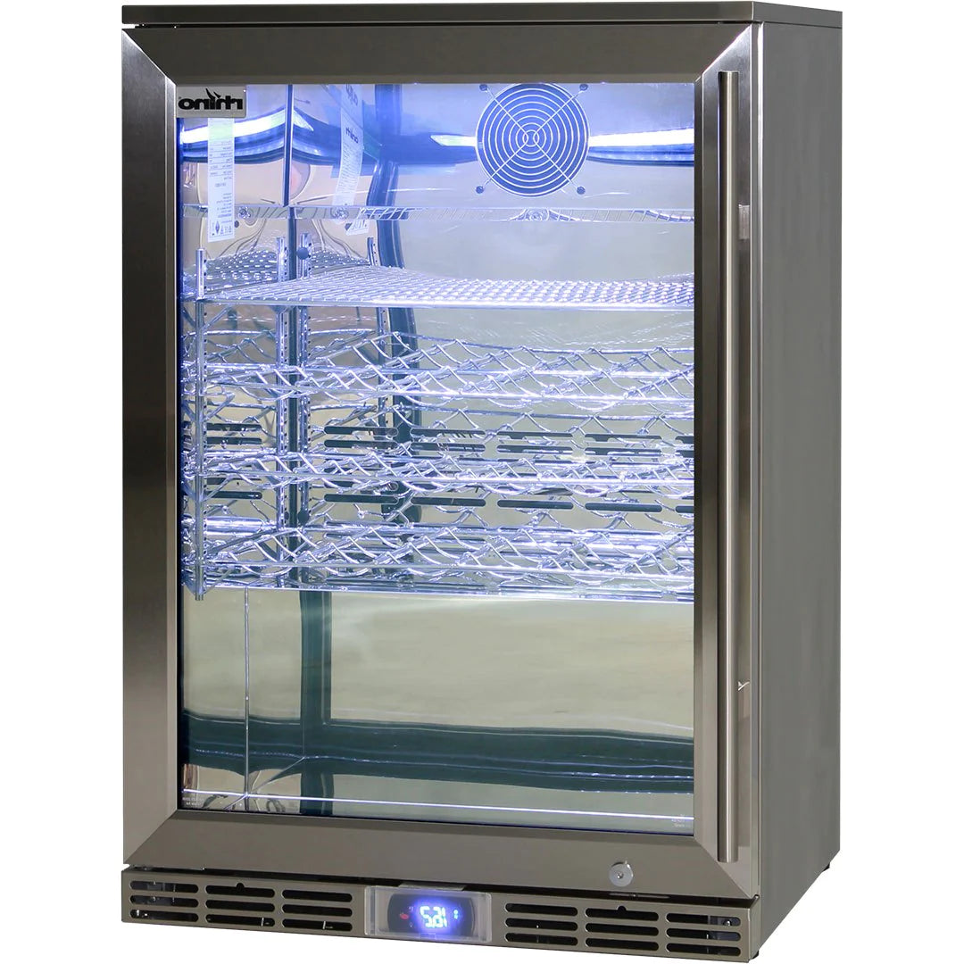 Rhino Alfresco Outdoor Single Door 138L Bar Fridge