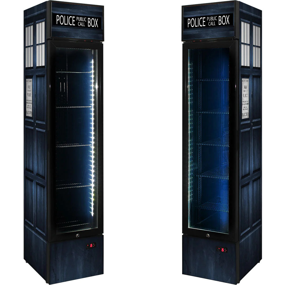 Police Box Design Police Box Design Upright 160L Bar Fridge — The Modern Cave Australia