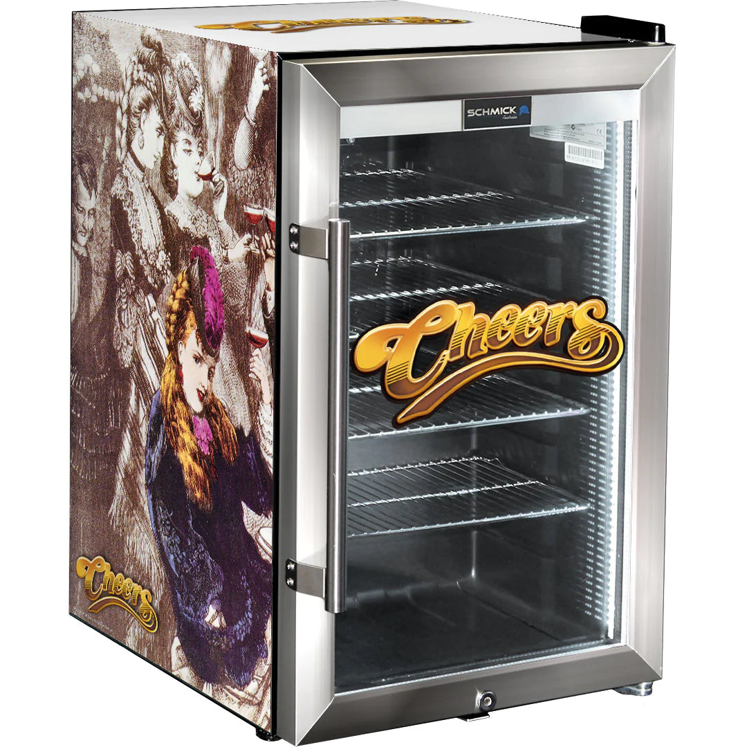 Cheers Branded Glass Door 70L Bar Fridge