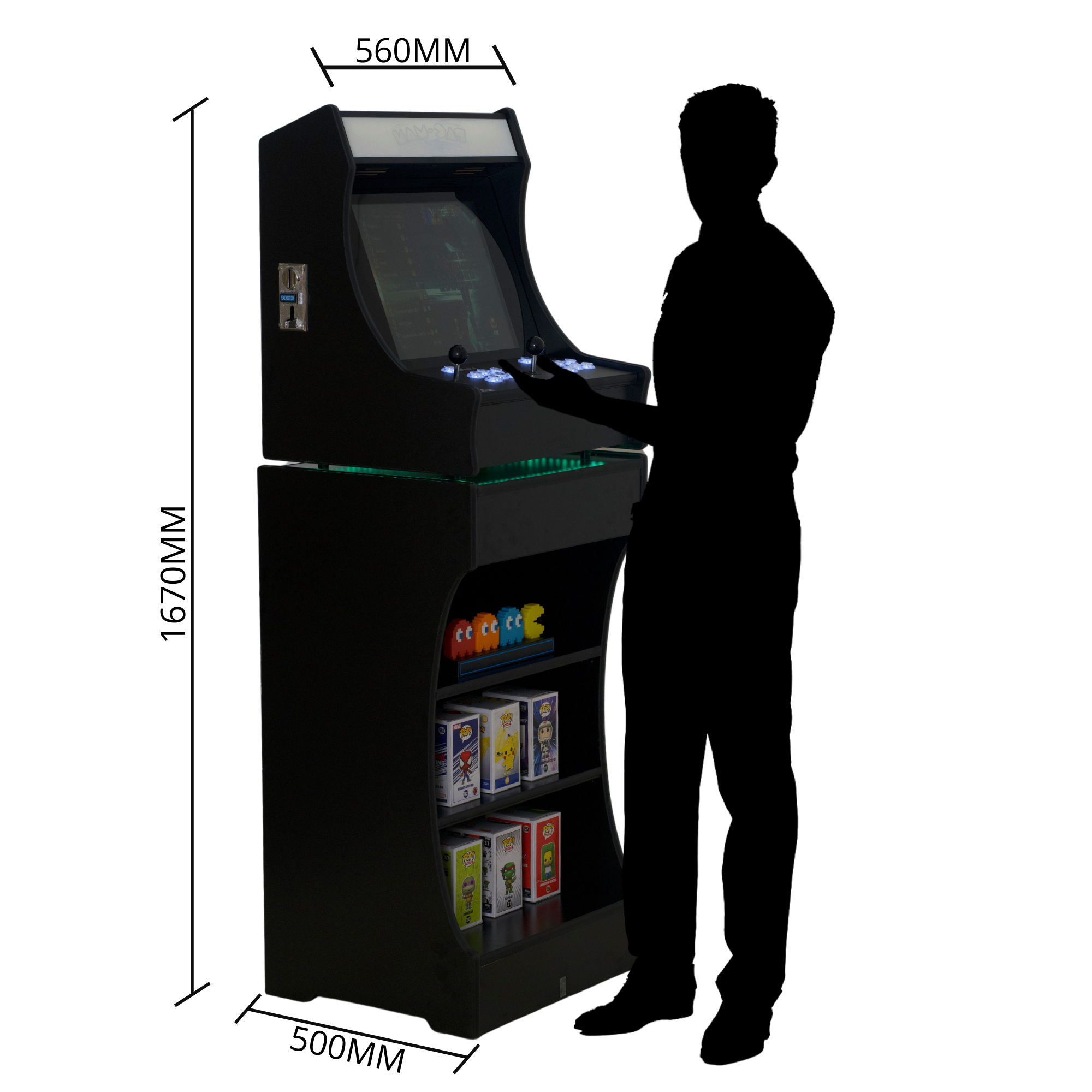 Upright 19 Inch Arcade Machine