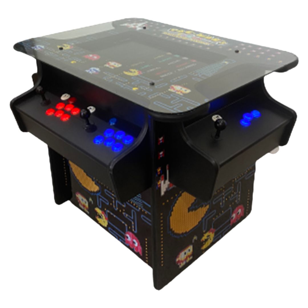 Three Button Arcade Machine 3-Sided Cocktail Arcade Machine — The Modern Cave Australia