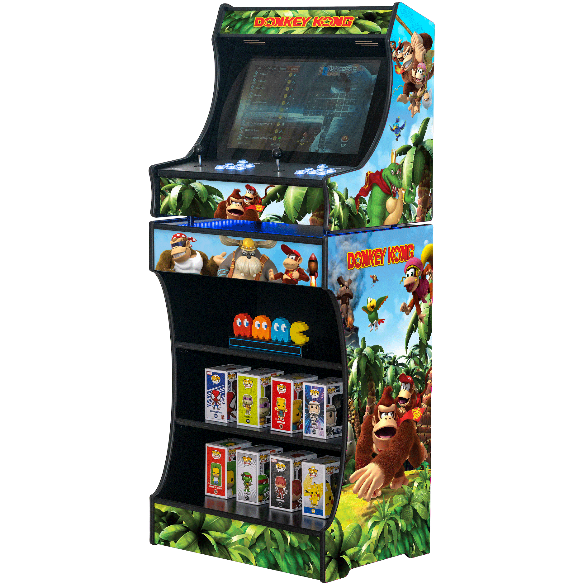 Upright 24 Inch Arcade Machine - 10,000 Games Included