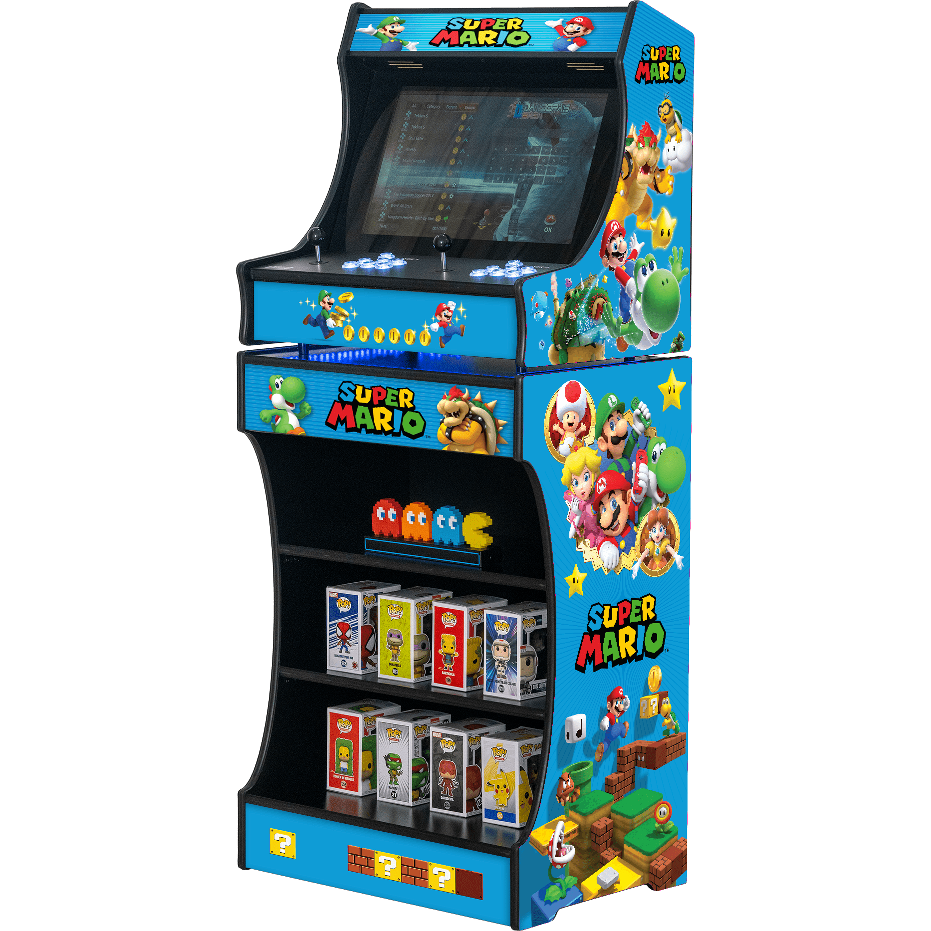 Upright 24 Inch Arcade Machine - 10,000 Games Included