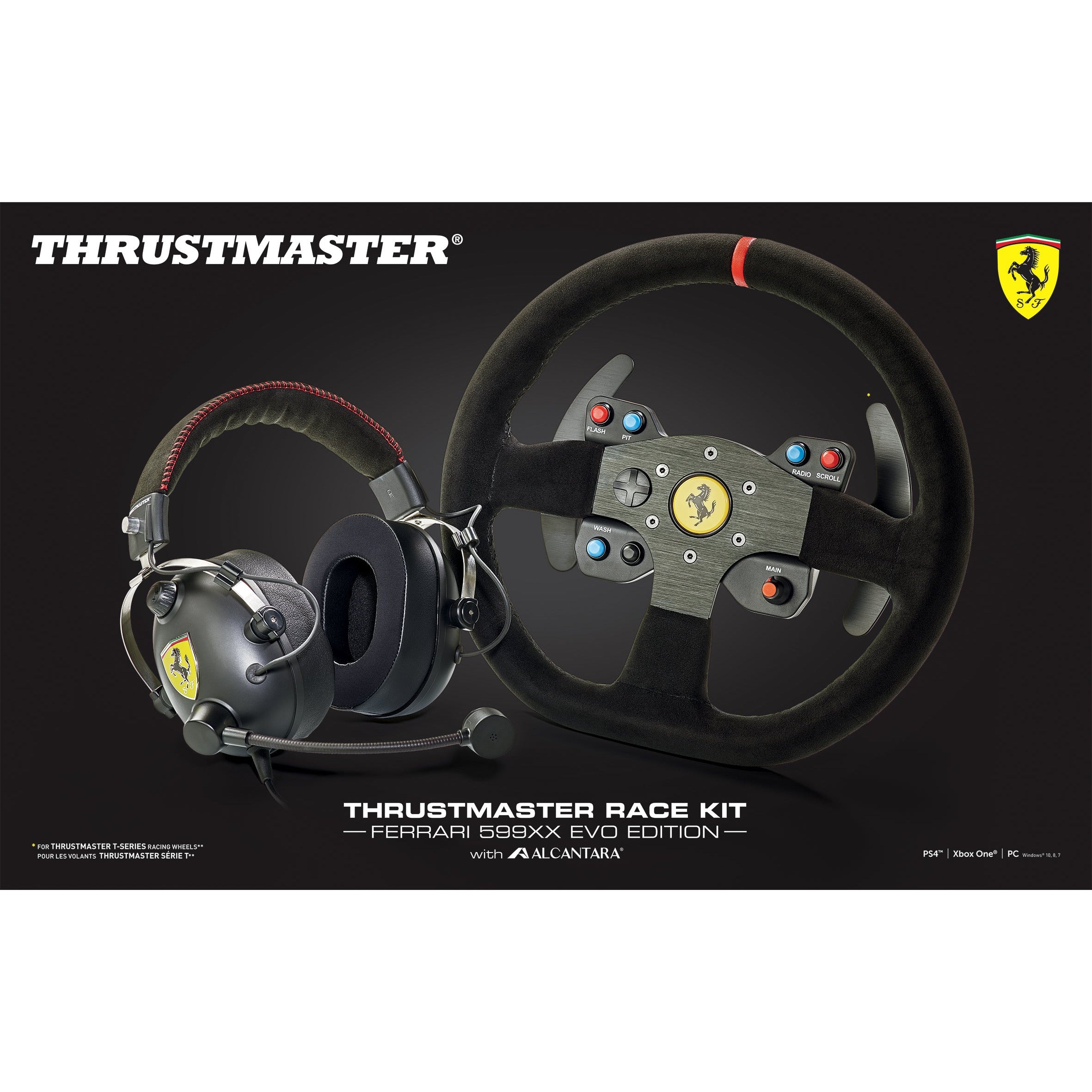 Thrustmaster Ferrari Race Kit With Alcantara