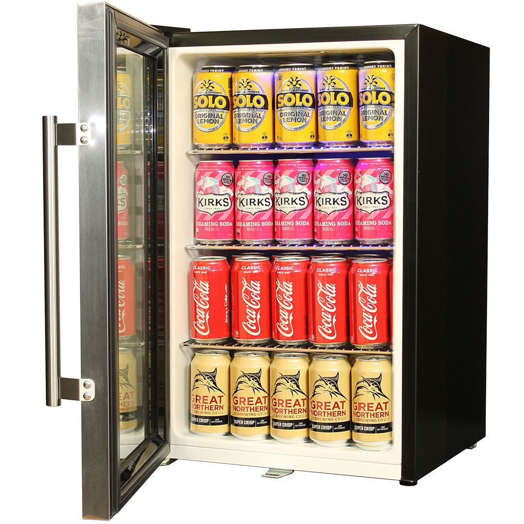 Tropical Glass Door Mini Bar Fridge