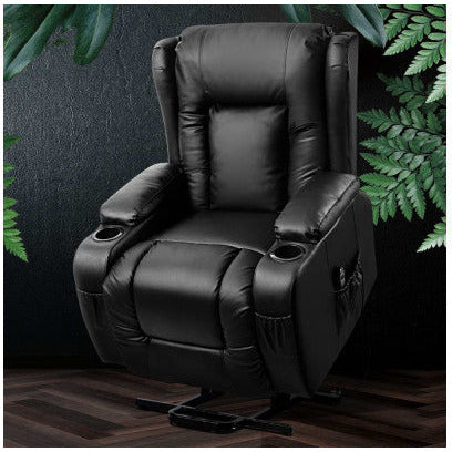 Artiss Electric Recliner Chair Lift Heated Massage Chairs Lounge Sofa Leather