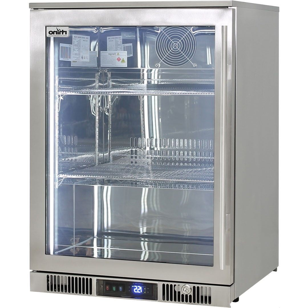 Outdoor Rhino Envy Single Glass Door Bar Fridge