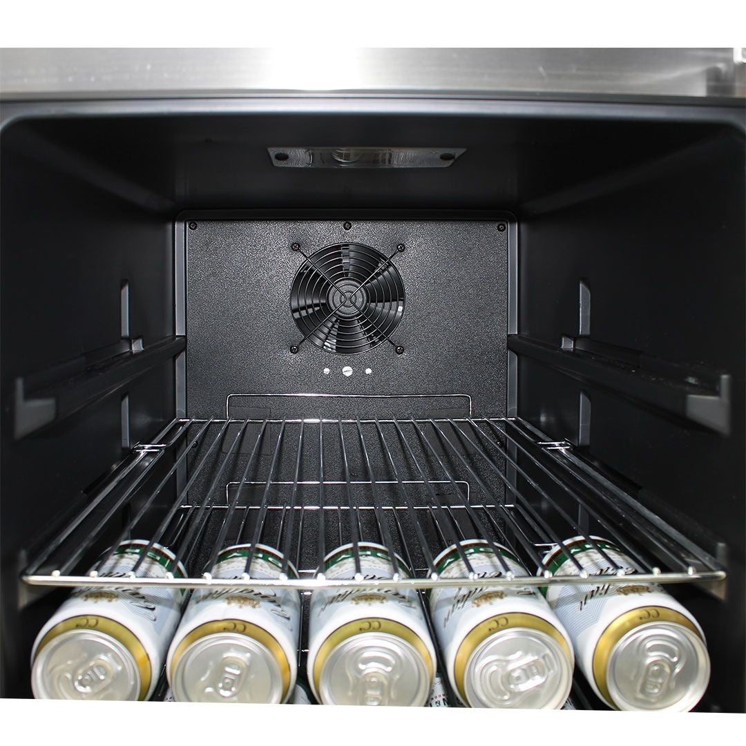 Schmick Twin Zone Alfresco Beer And Wine Bar Fridge